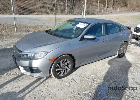 2017 Honda Civic Ex from USA, damaged, VIN 19XFC2F71HE220610